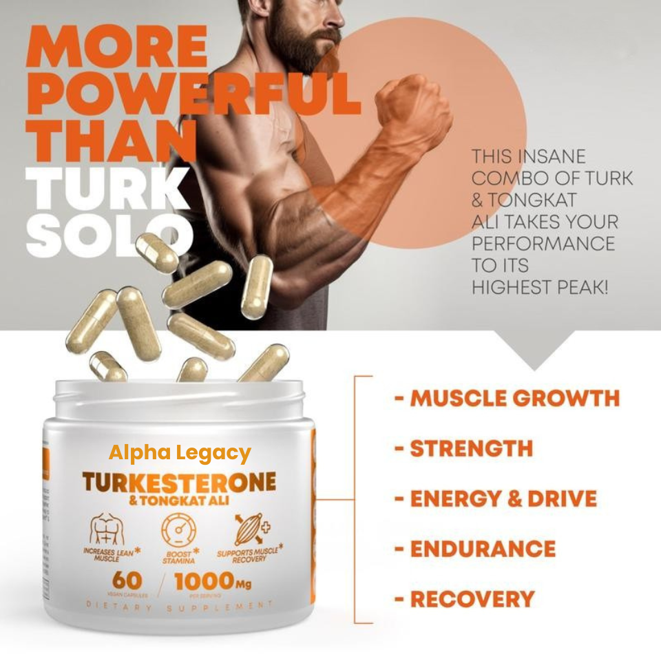 Turkesterone & Tongkat Ali Supplement